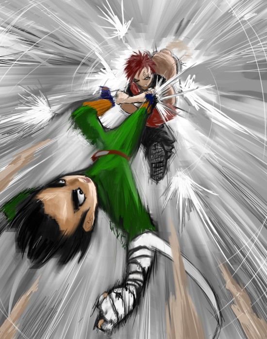 Lee_VS_Gaara___Oh_shi____by_gts